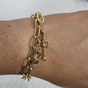 Loren Stewart x Curateur Double Wrap Toggle Bracelet